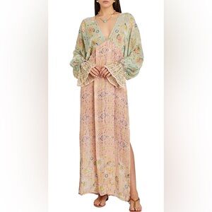 Hemant & Nandita Kaftan Midi Dress Size Small